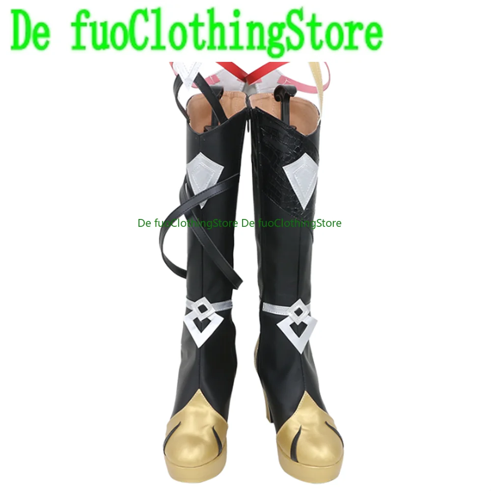 

Honkai Impact 3rd Fu Hua Обувь для косплея Сапоги Игра Аниме Вечеринка Хэллоуин Рождество DefuoClothing Магазин обуви