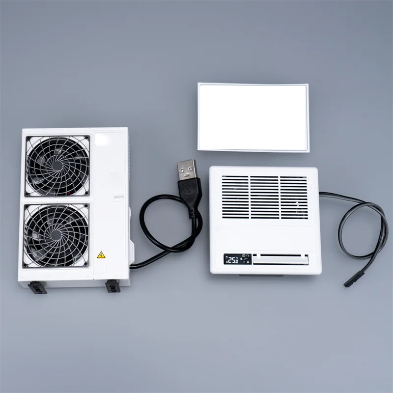 Simulation Air Conditioning Model for Tamiya 1/14 RC Truck for SCANIA 770S R620 for Volvo FH16 for ACTROS 3363 Car