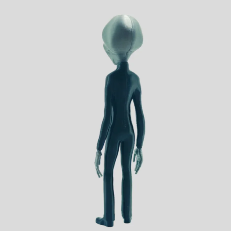 Mainan Figur Aksi Alien Manusia Masa Depan Asli Asli Mainan Anak-anak Mainan Hadiah Ornamen Anime Patung Detail Kualitas Tinggi Alien