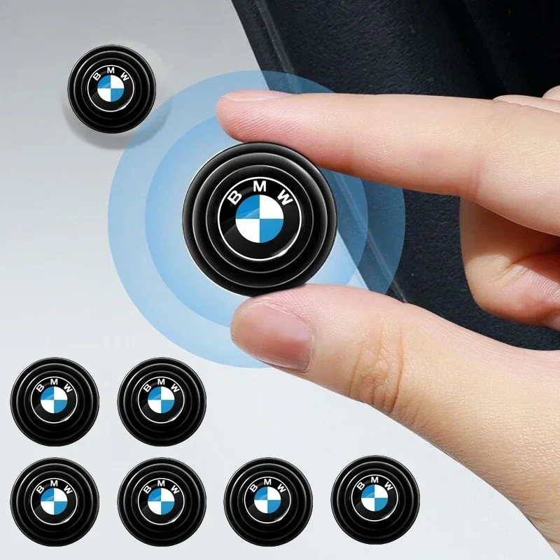 4Pcs/set Silicone Car Door Shock Pad Stickers For BMW Performance F25 F26 F15 F16 E90 E91 E92 E60 E84 G22 G32 F13 F36 G30