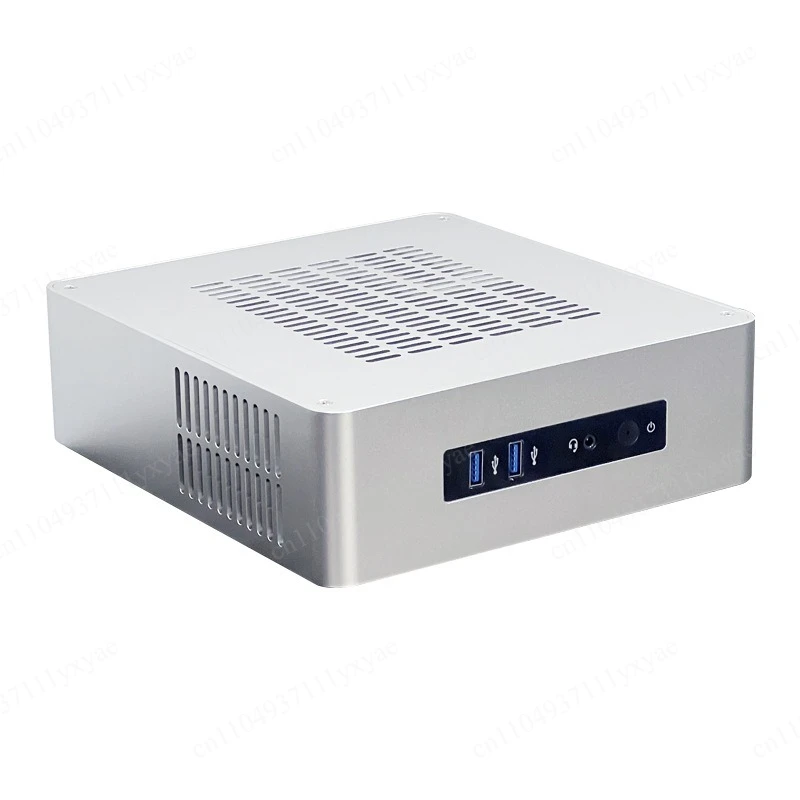 TA65 desktop mini industrial control aluminum computer case ITX main board external dc adapter HTPC