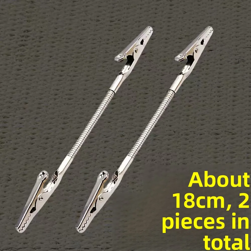 Clip per bobina di zanzara in coccodrillo a doppia testa per esterni, staffa di fissaggio pieghevole, clip speciale per aromaterapia, clip per etichette del supermercato