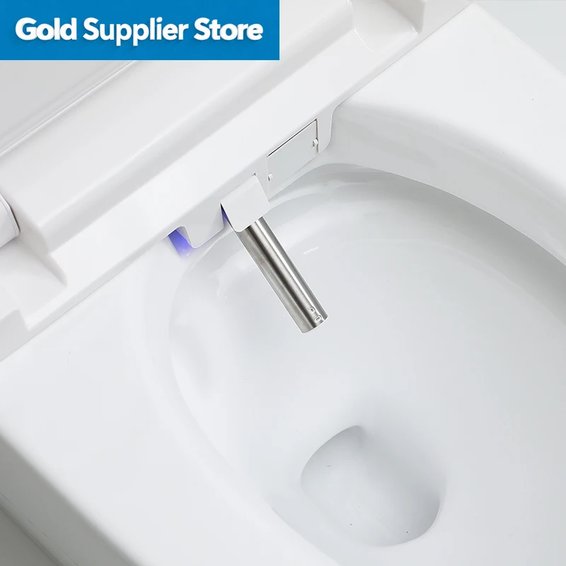 Luxury Smart Bathroom Toilet Seat with Automatic Sensor Bidet Sanitary Flush Intelligent Bowl for Comfortable Hygiene