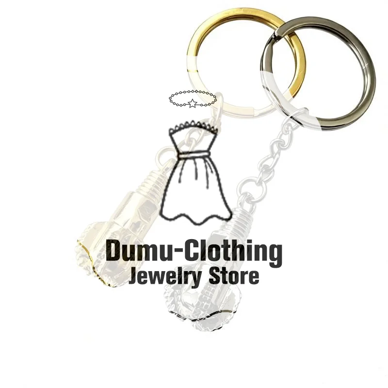 1Pcs Drill Bit Pendant Keyrings Key Holder Oilfield Keychain For Birthdays Anniversaries Christmas Valentine's Gifts