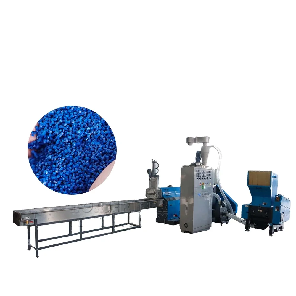 for Horserider PP PE PET EPS Recycle Plastic Pellet/Granules Making Machine Factory Price