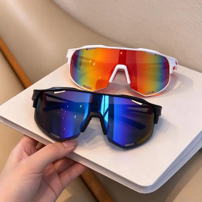 Cycling Sunglasses  for Men Women UV400 Protection Shades Windproof Sports Sun Glasses for Mountain Climbing Hiking