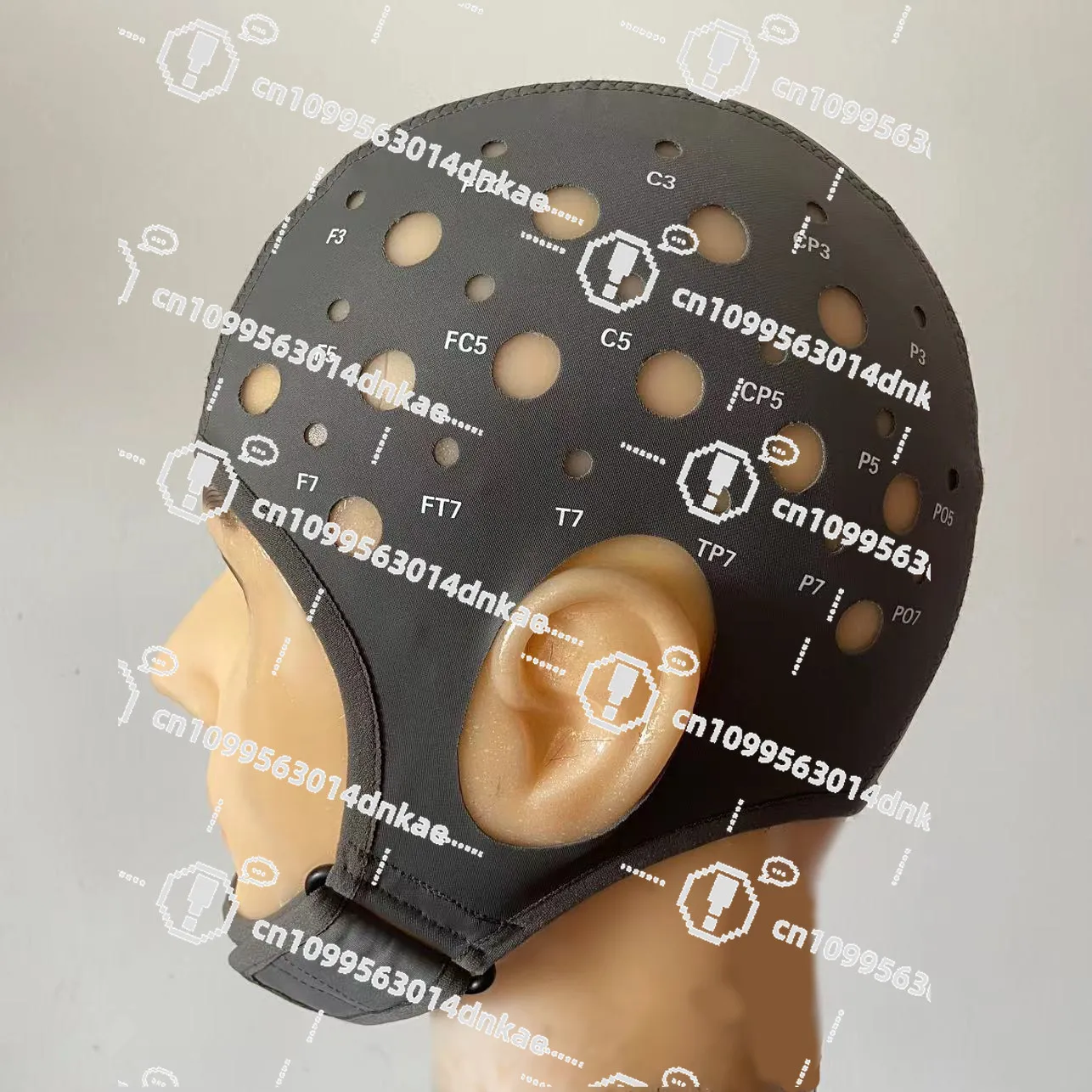 Powerful EEG Cap Thin, Sandwich Electrode Cap 64 Guide EEG Machine Electrode Cap, Can Be Customized EEG Cap