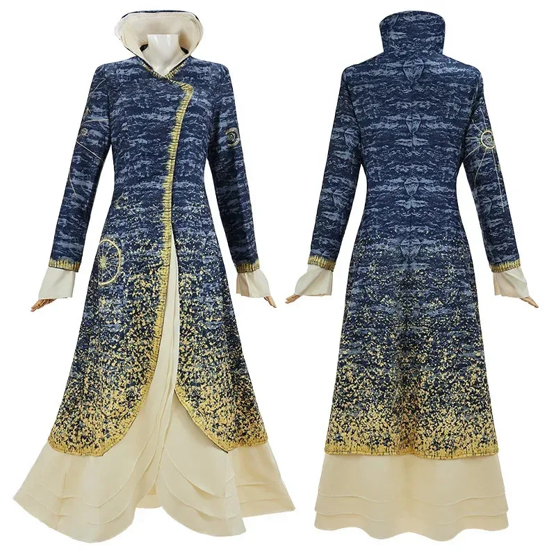 

Wicked Madame Morrible Cosplay Witches Wig Anime Movie Gotic Clothes Dress Party Halloween Christmas Customized Girls Woman