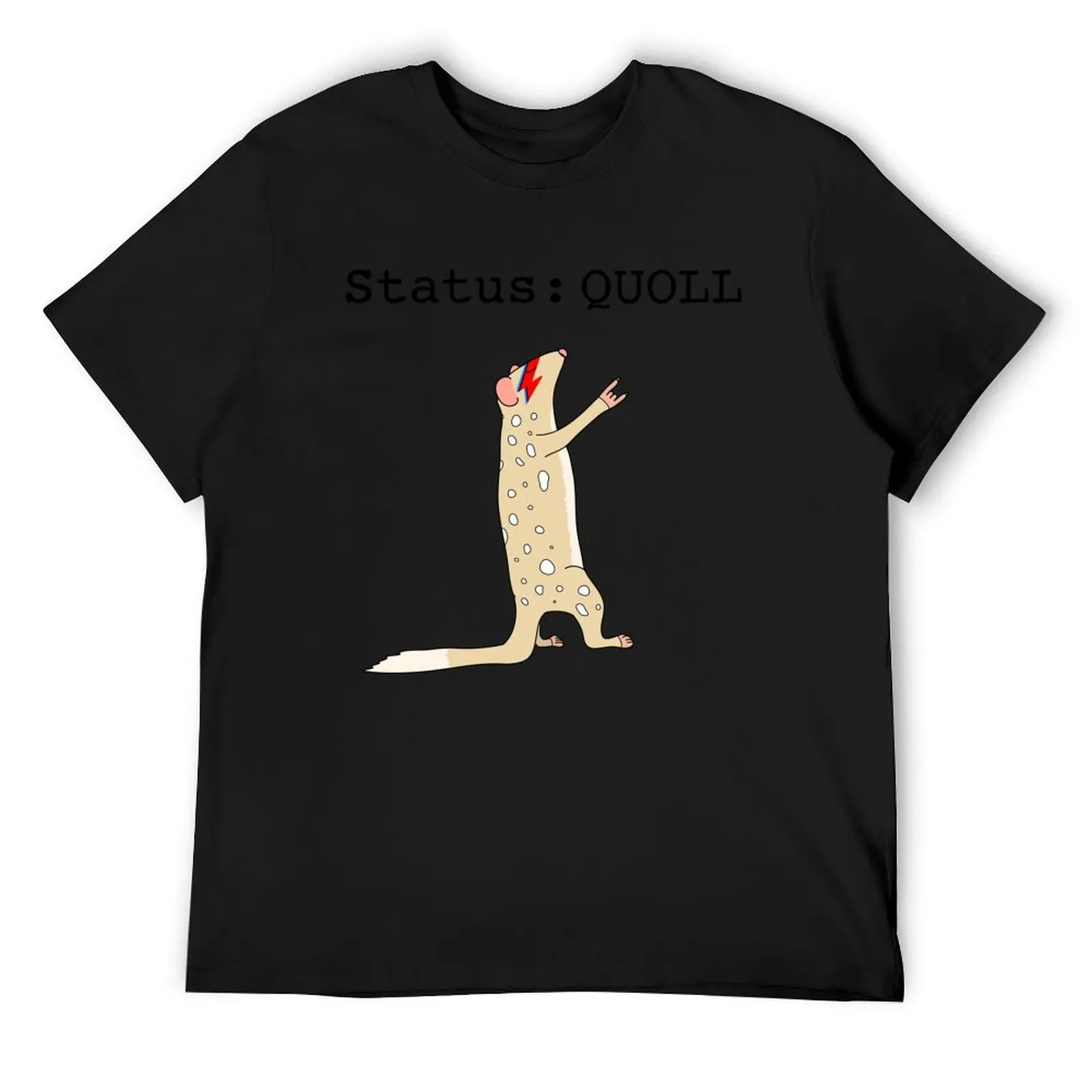 

Status: Quoll T-Shirt vintage korean fashion anime clothes mens graphic t-shirts hip hop