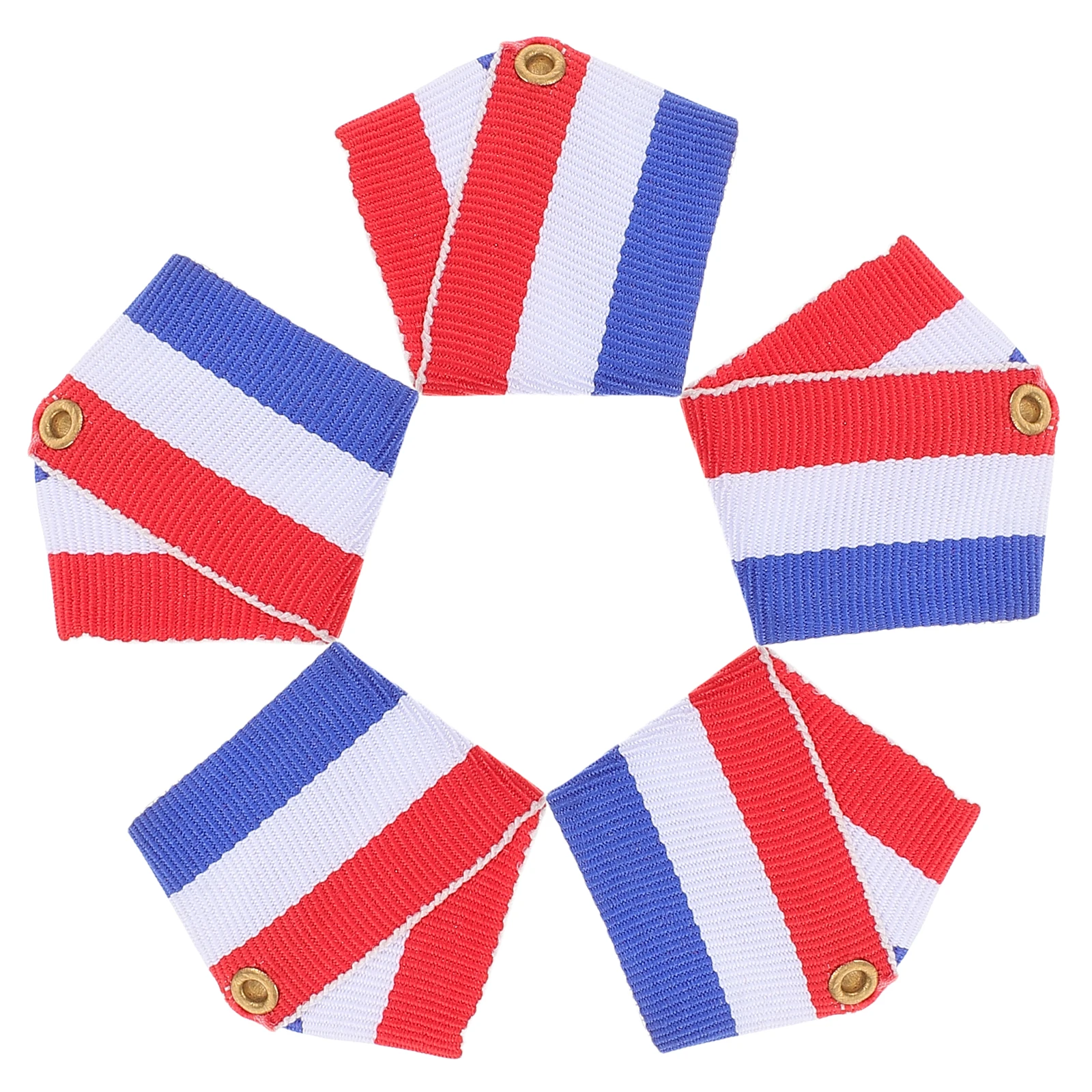 

5Pcs Durable Medal Brooch Pin Meticulous Craftsmanship Distinctive Collection Suit Jacket Lapel Memorial Brooches