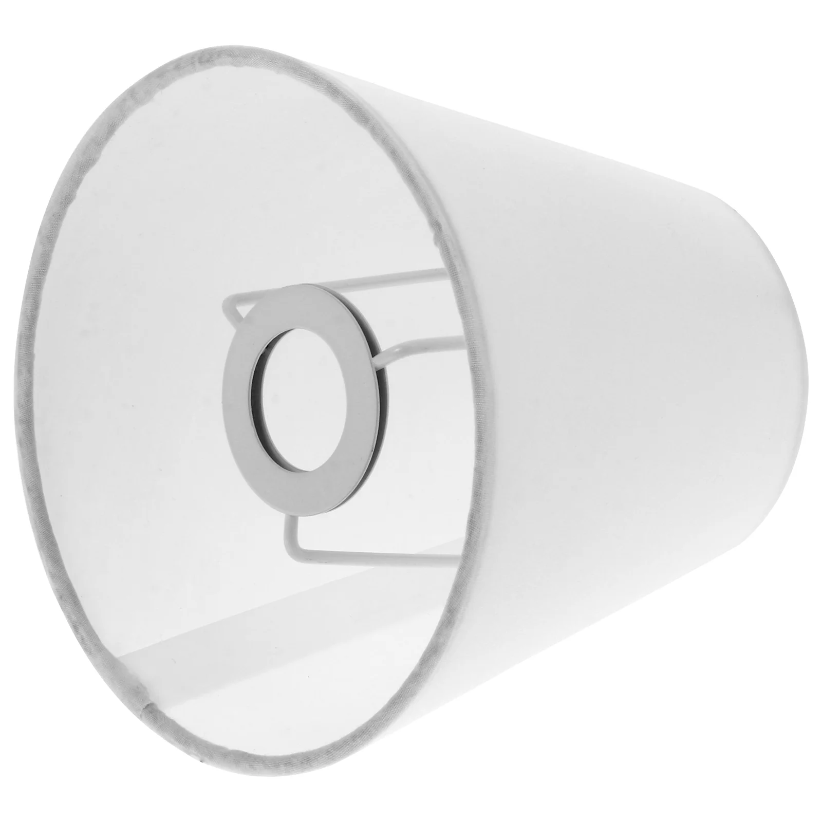 Exhibition Fabric Lampshade Clear Cloth Cover Rechargeable Light Bulbs Transparent