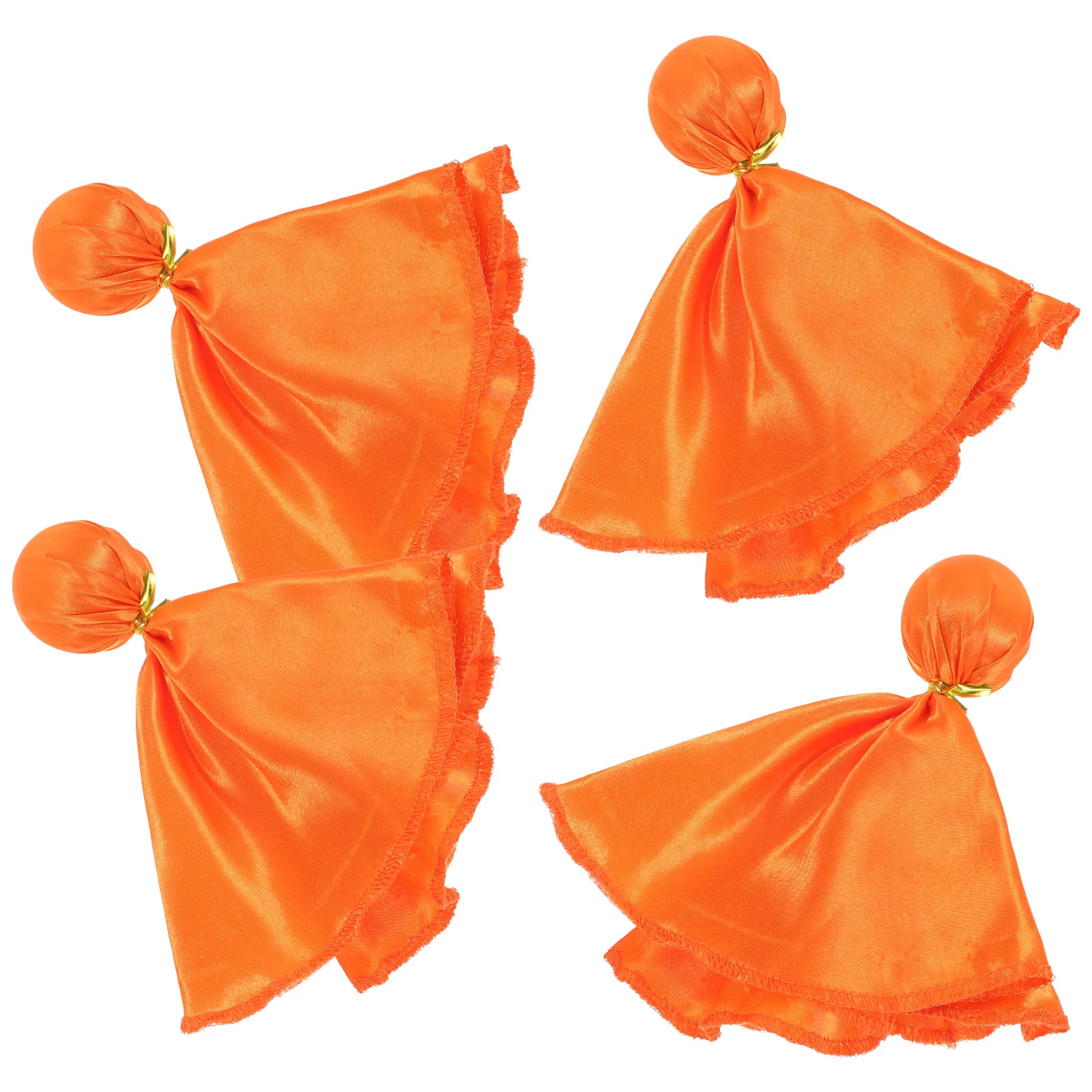 4 Pcs Football Penalty Flag Party Supplies Flags Small Soccer Tossing Sports for Referee Accessory