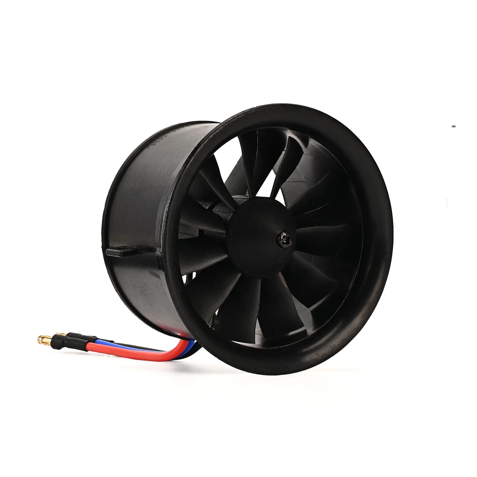 64mm EDF 11 Blades Ducted Fan with 3500KV RC Brushless Motor Balance Tested for 4S RC Jet Airplane