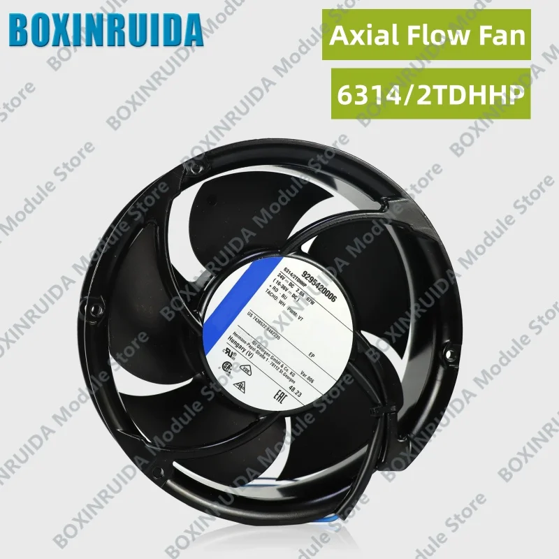 Brand new original 6314/2TDHHP High air volume EC axial flow speed regulating fan