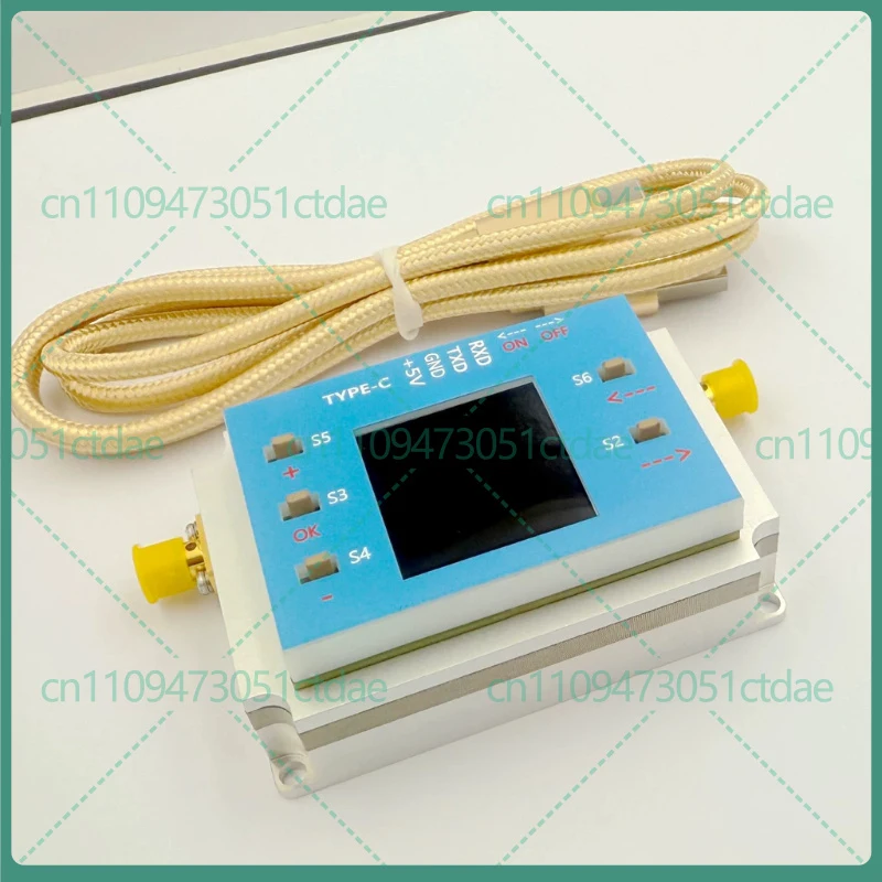 For Wideband RF Programmable Attenuator DC-12GHz 90dB Dynamic Range 0.25dB Fine Step High Isolation Signal Calibration Board
