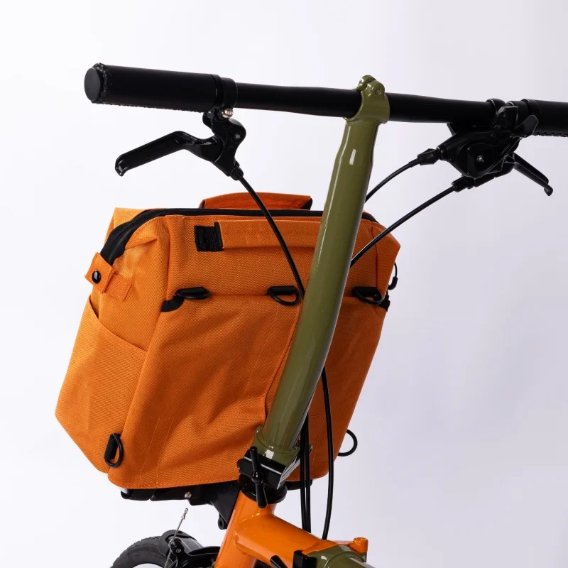 Heasygo 2518 Fahrrad-Aufbewahrungstasche, passend für Brompton Dahon Falträder mit Pig Nose, wasserdichte, multifunktionale Tasche mit großem Fassungsvermögen – Detail 3
