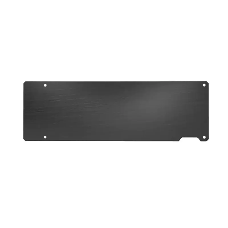 High Quality Aluminum alloy black for NVIDIA RTX A2000 Video Card Board Cooling Fan backboard rear panel black