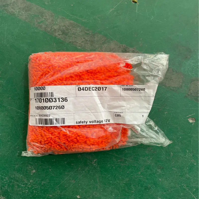 100PCS FOR KOSTAL original connector 10800507260 10800.507.260 3.6MM CAVITY PLUG SWS-U ORANGE