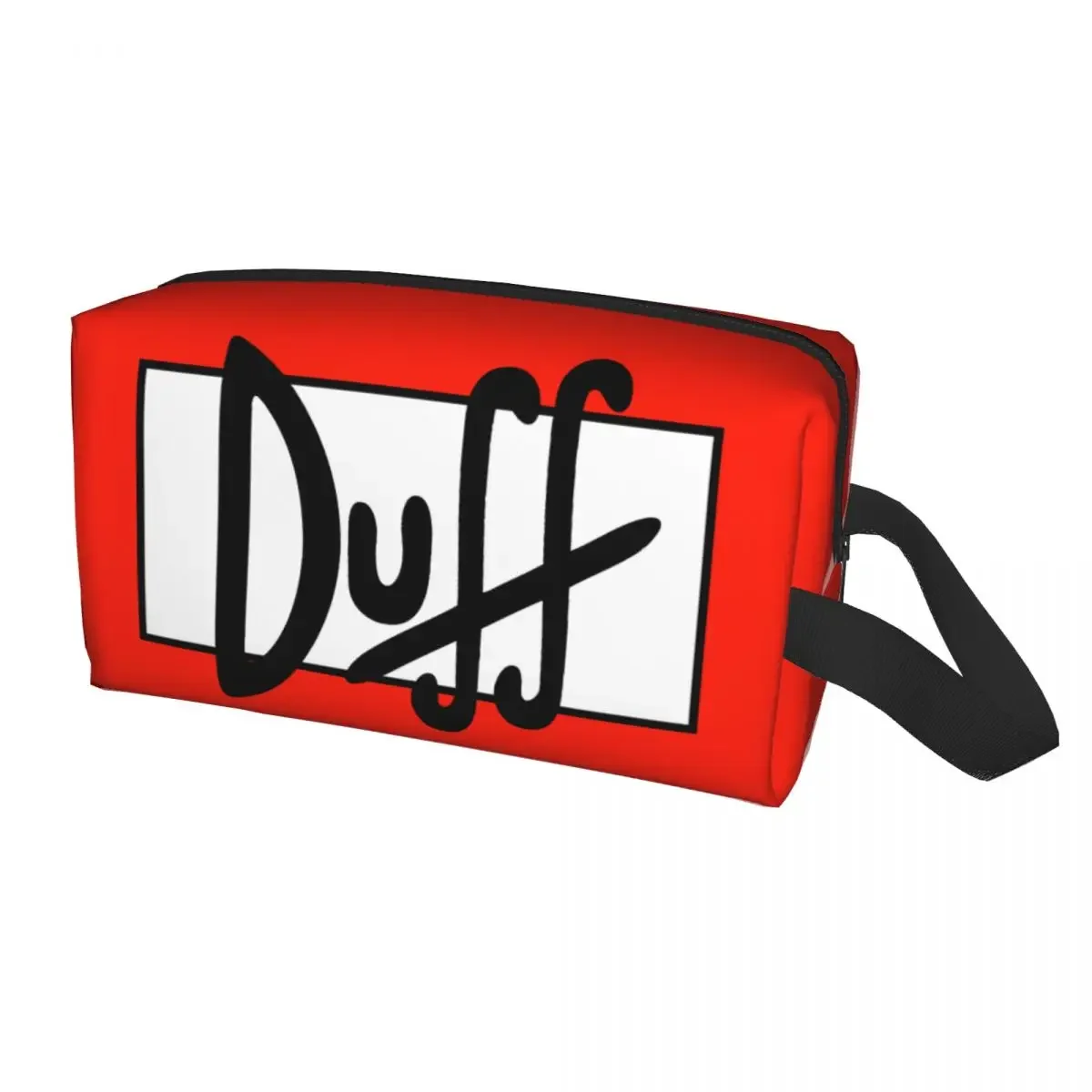 Duff Beer Cosmetic Bag Women Fashion Large Capacity Makeup Case Beauty Storage Toiletry Bags