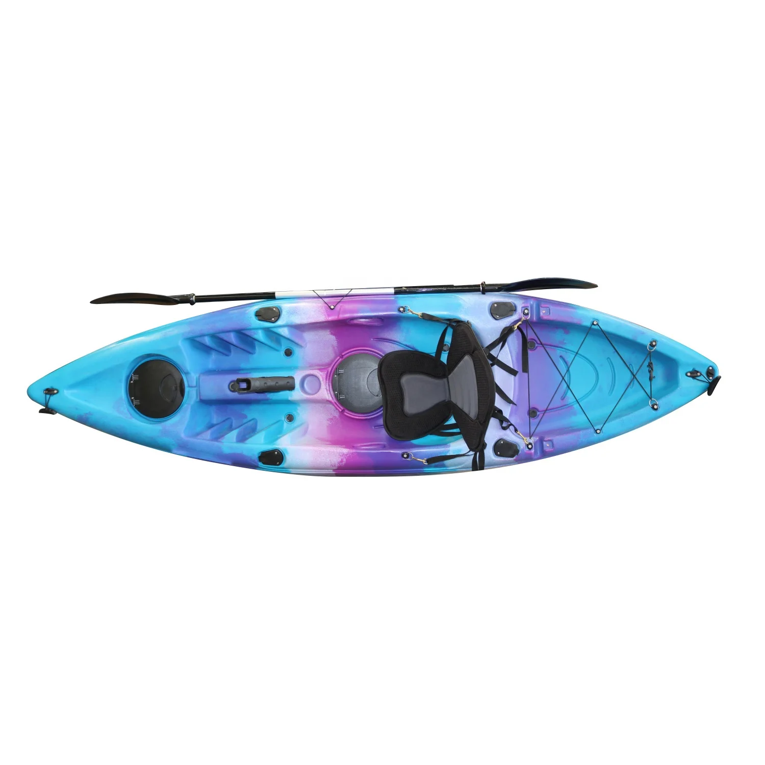 2026 10ft Single Person Plastic Sit On Top Kayak Leisure Touring Fishing Boat