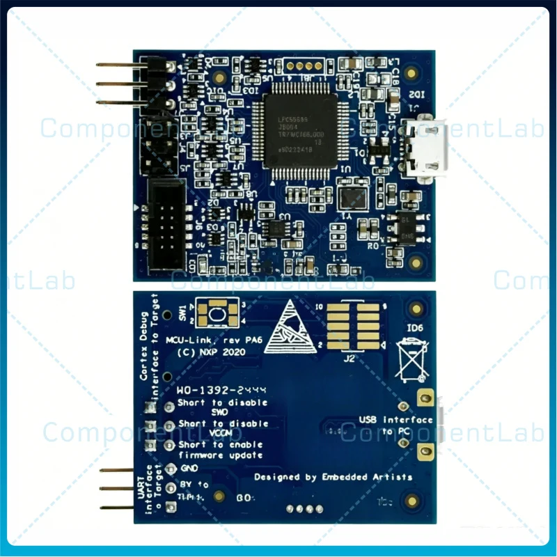 For NXP MCU-LINK JTAG SWD Debug Probe Programmer LPC55S69 CMSIS-DAP Debugger