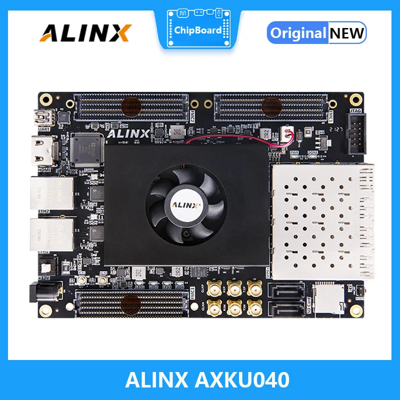 

ALINX AXKU040: Xilinx Kintex UltraScale KU040 XCKU040 FPGA Development Board Video Processing 4GB DDR4 4x10G SFP FMC HPC