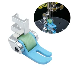 1PC Non Stick Bottom Roller Presser Foot Universal Straight Stitch For Household/Domestic Old Pedal Sewing Machine Accessoreis