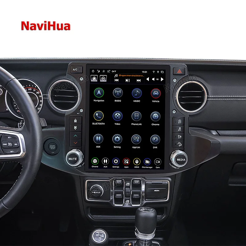 NAVIHUA Best Price Android Car Radio Gps Navigation  For Jeep For Wrangler Multimedia Video DVD Player Stereo Audio Dsp wifi