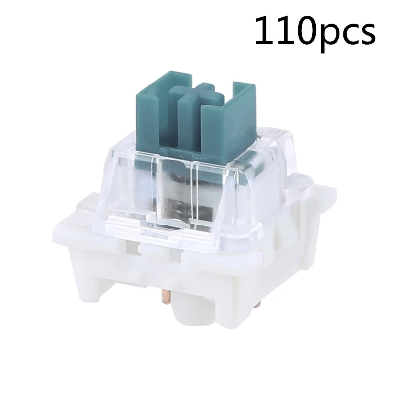 สำหรับสวิตช์คีย์บอร์ด Outemu สีดำสีน้ำเงินสีน้ำตาลสีแดงสีส้มสีทองสีเงินสวิตช์