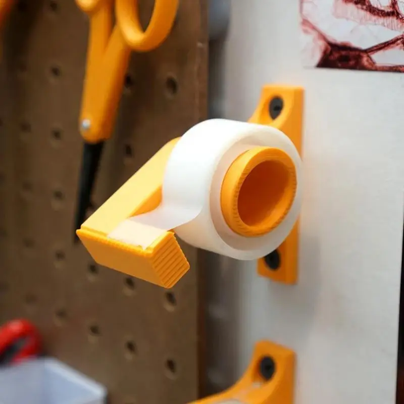 เครื่องจ่ายเทปสําหรับติดผนัง Home Wall ผู้ถือเทปติดผนังตู้เทปติดผนังน้ําหนักเบาและเครื่องจ่ายฉลากเทปกันลื่น