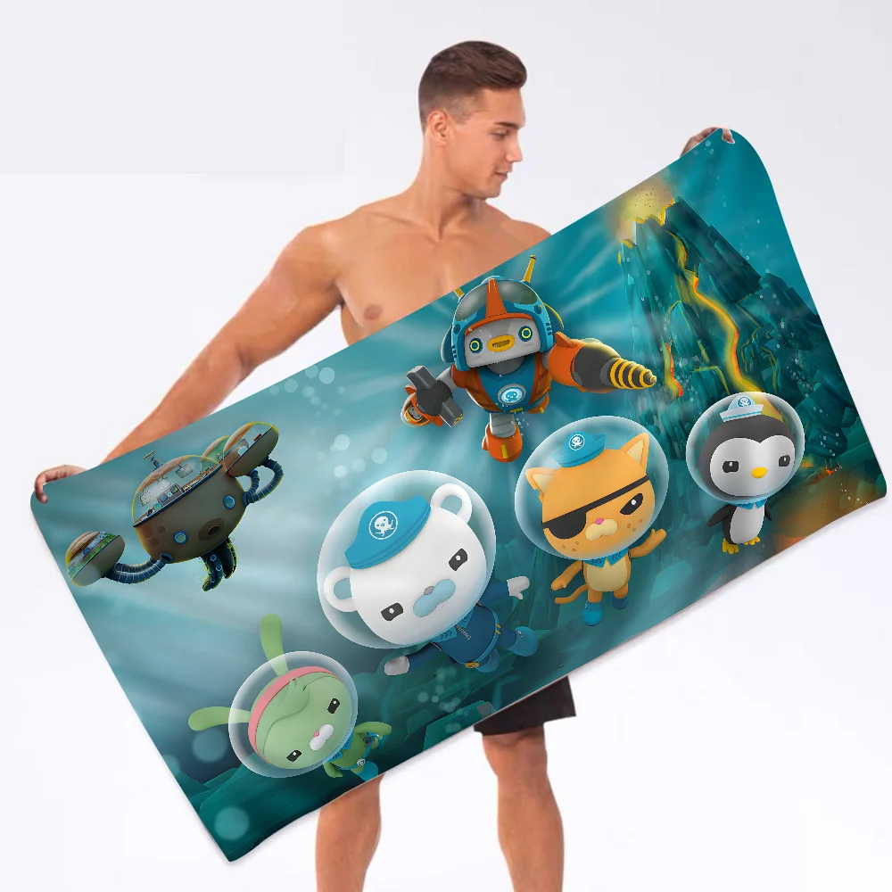 The Octonauts cartoon Towel Microfiber Beach Towel Absorbent Quick dry Soft Yoga Swimming Resort Mountain Climbing Towel