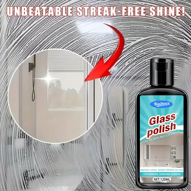 

Полировальный состав для удаления пятен с жесткой водой - многофункциональный для стеклянной керамической плитки из нержавеющей стали, полировка для ремонта дверей ванной комнаты