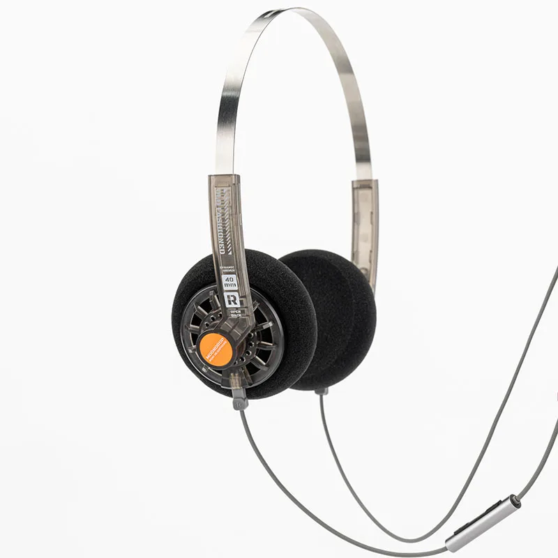 

Наушники Moondrop Old-Fashioned Retro HiFi с открытым дизайном, динамическим драйвером 40 мм, модульным разъемом 0.78 мм 2Pin и съемным кабелем DF-HRTF