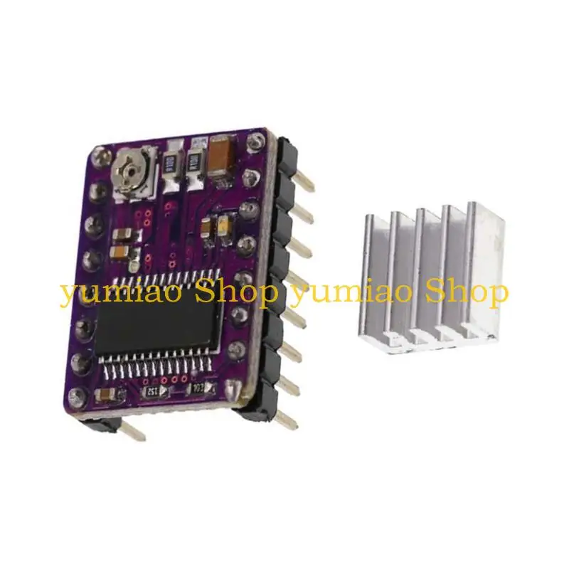 587B DRV8825 Stepper Motor Driver Module with Heat Sink for 3D Printers Rrerap