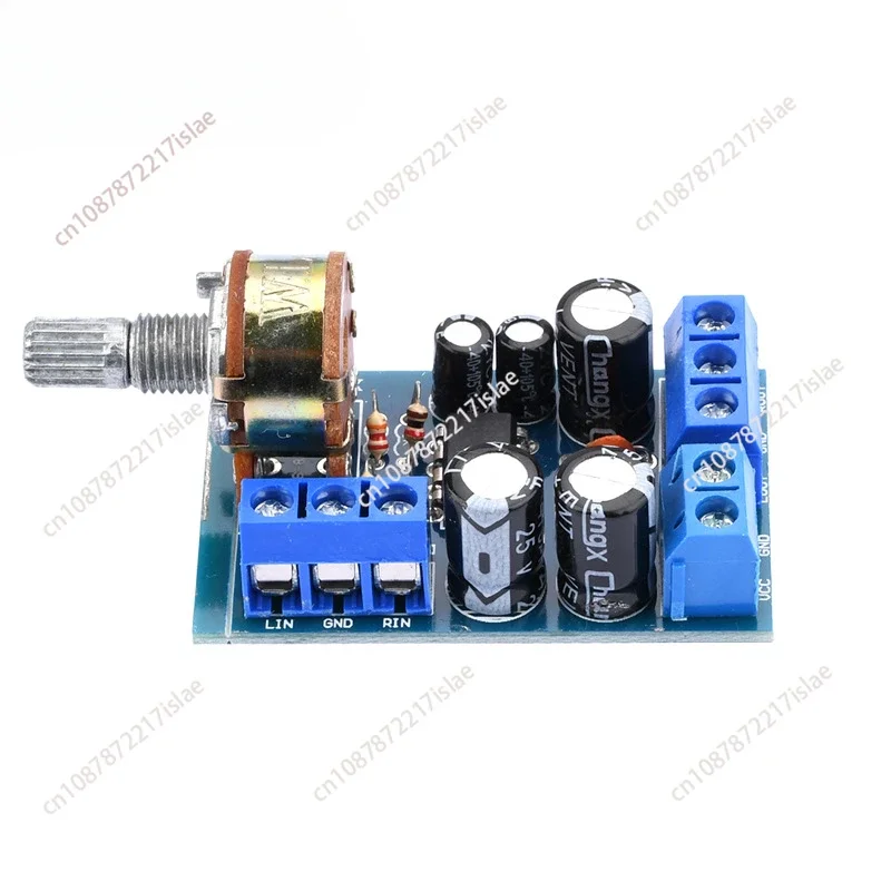 Suitable for TDA2822M power amplifier board 2.0 stereo DC power amplifier board