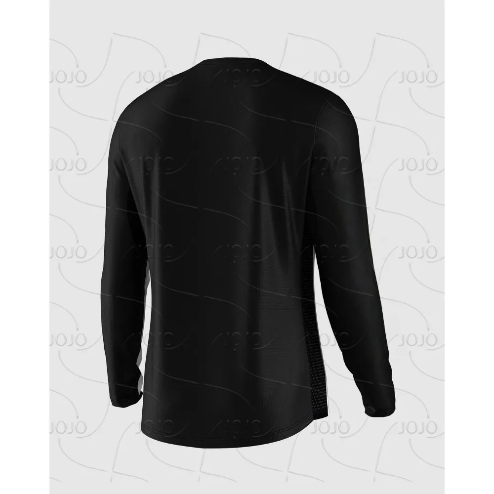 Camiseta MTB DH, sudadera de resistencia BMX para motocicleta, bicicleta de montaña, motocicleta todoterreno para hombre, camiseta de manga larga de secado rápido