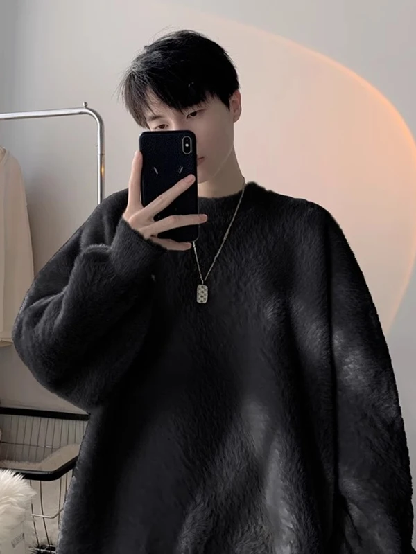 

Мягкий вязаный мужской свитер, повседневный Sle Boting irt, осень-зима, Новое поступление, удобное дышащее полиэфирное волокно