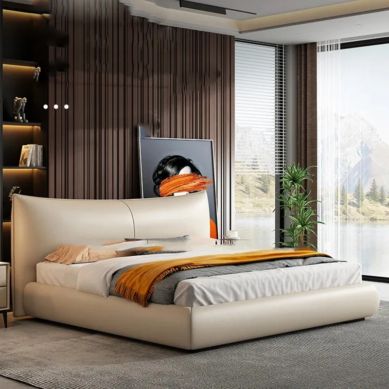 xx-Adult Bedrooms Double Bed Comforter Organizer Twin Full Size Bed Frames Headboards Storage Letto Matrimoniale Home Furniture^