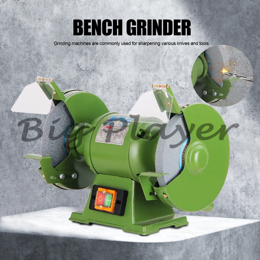 Electric Household Small Grinding and Polishing Knife Sharpener Electric Desktop Sander Sand Wheel Motor Knife Sharpener Small