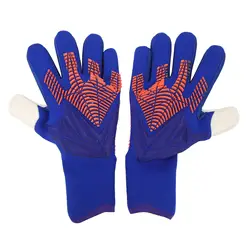 1 Pair Soccer Goalkeeper Gloves - Durable Latex, Strong Grip, Breathable & Comfortable for adult Training