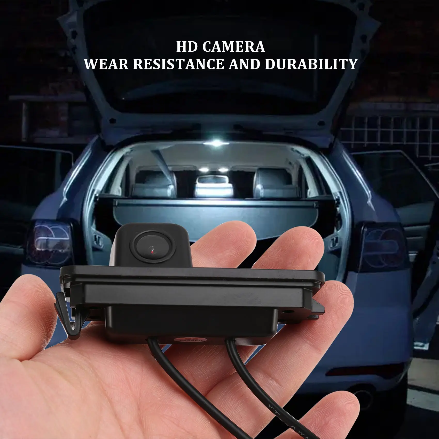 Durable Car Rear Vi… - image