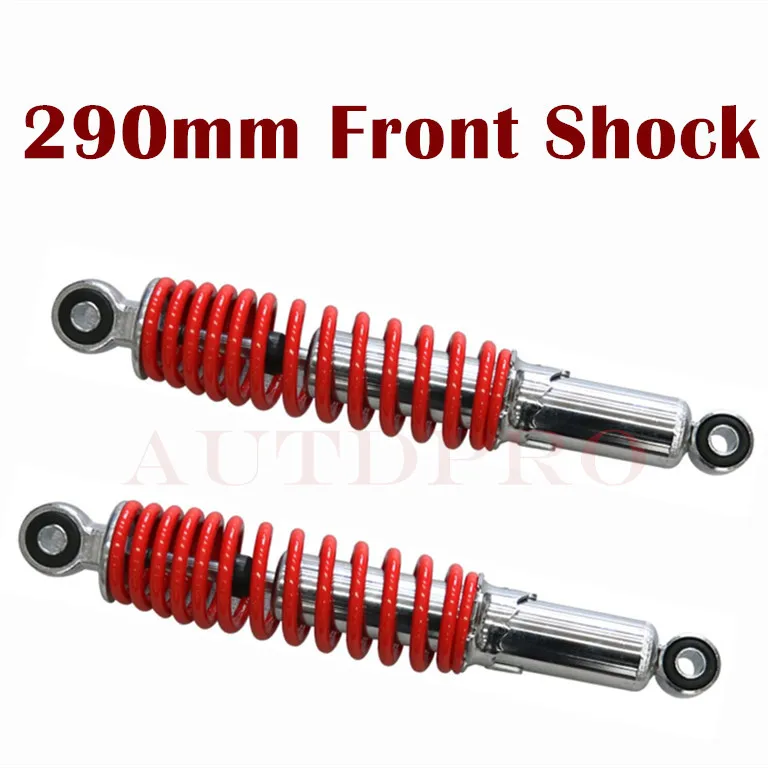 

2PCS ATV 290mm 11.5" 400lbs Front Shock Absorber Suspension for Quad Go kart Buggy 50CC 70CC 90CC 110CC 125CC