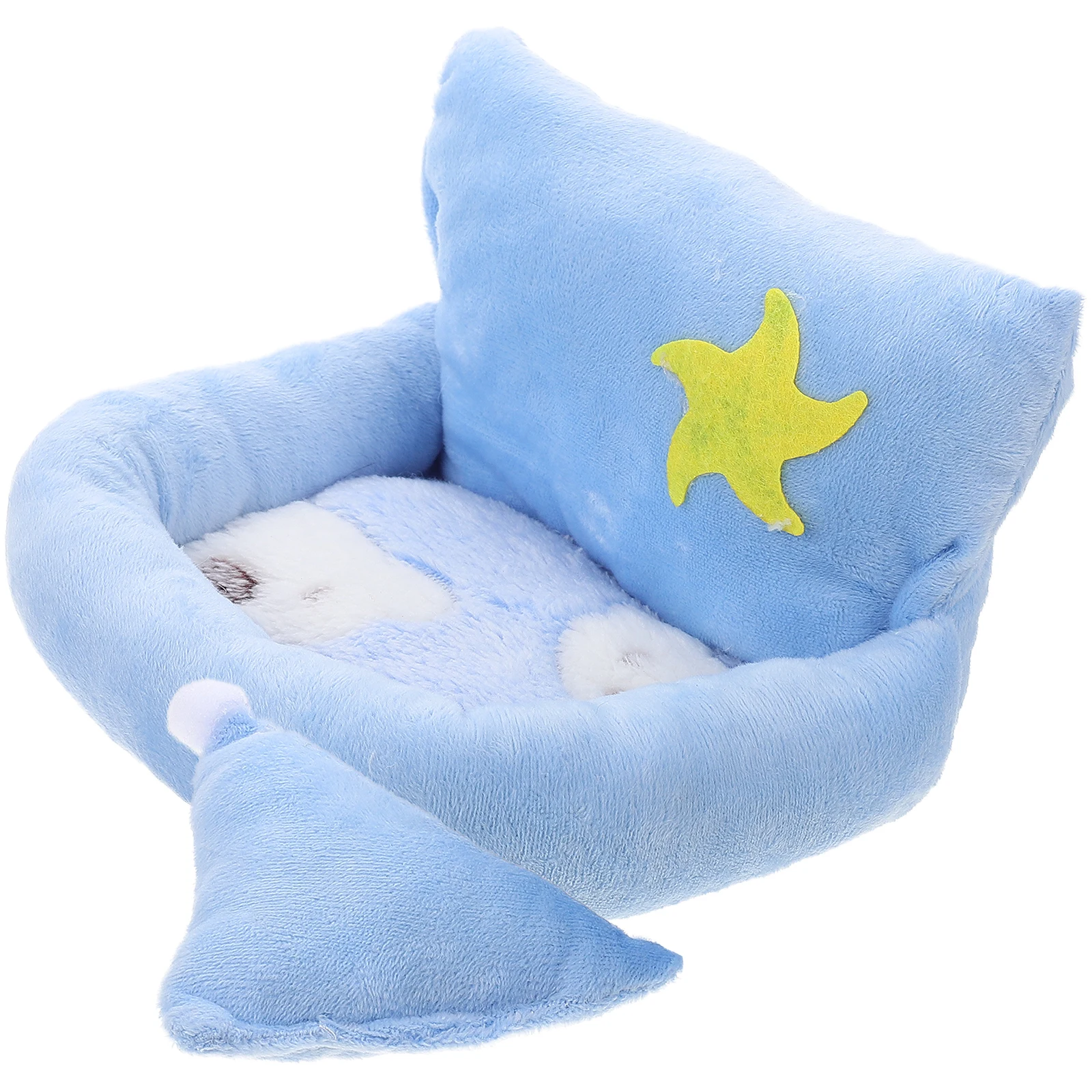 

Pet Cotton Nest Hammock Guinea Pig Sleeping Bed Small Animals Blue Supply Warm Hideout Toys Beds Winter House Comfortable