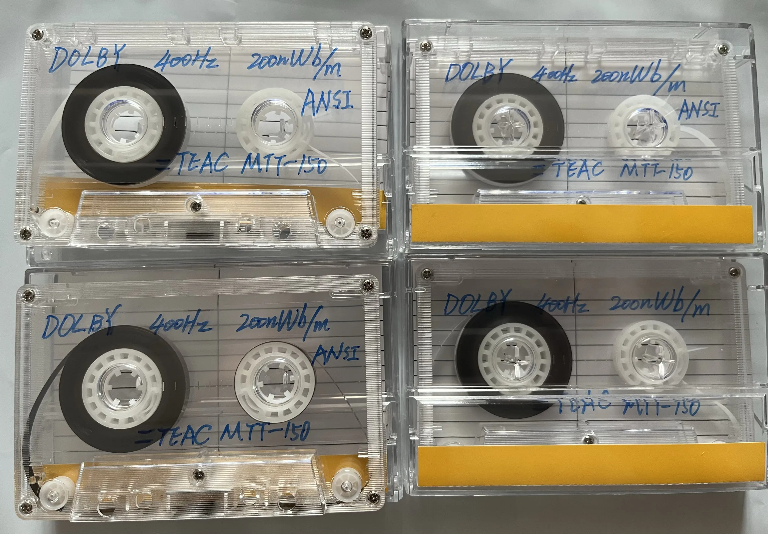 Suitable for Card Holder, Dolby/DOLBY 400Hz 200nWb/m ANSI Level Test Band, Full Rail Signal