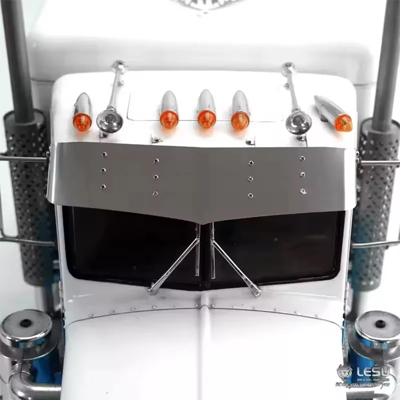 LESU Modell GW-K021 RC Metall-Sonnenschutzteile für 1/14 Tamiya King Hauler Grand Hauler Traktor-LKW DIY RC Zubehör – Detail 1