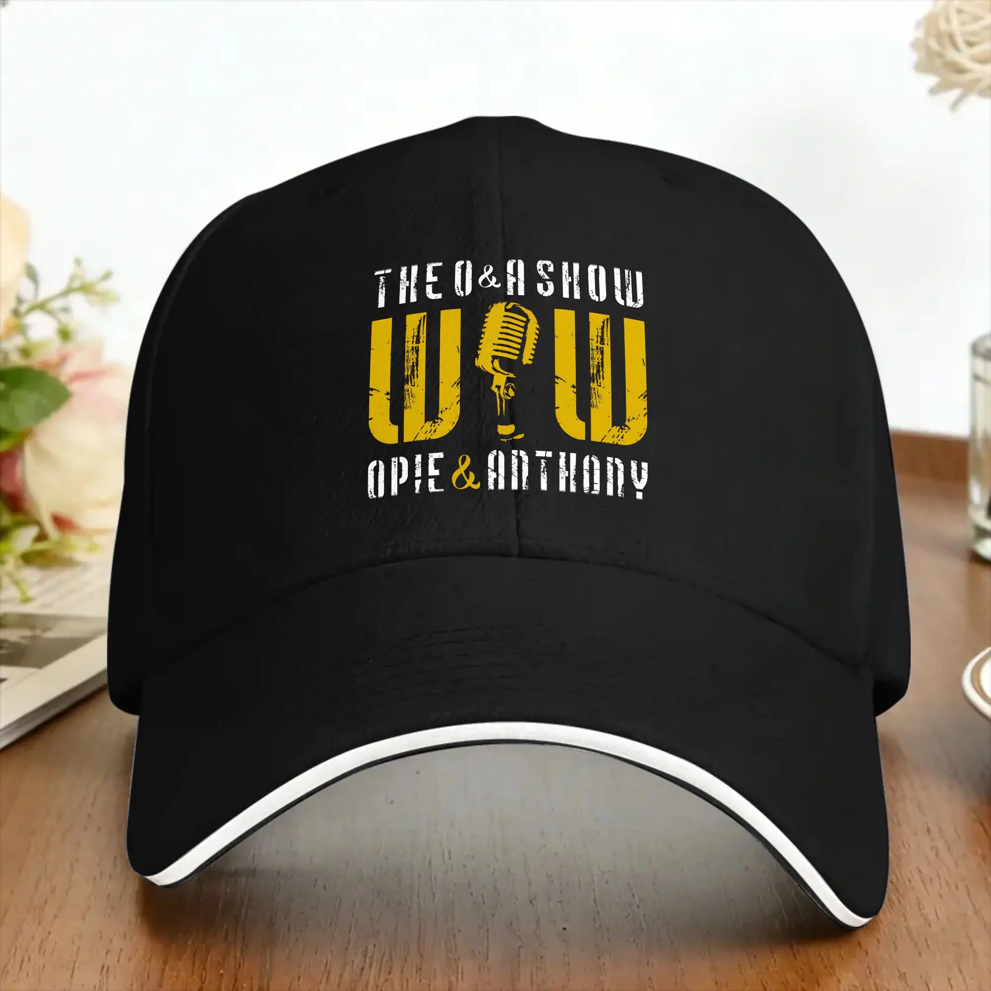Casual Baseball Cap Opie And Anthony American Talk Show Radio Program  Outdoor Sport Trucker Hat For Unisex Trendy Snapback Cap