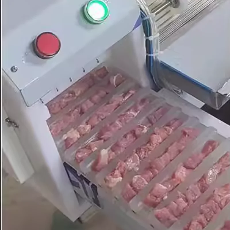 Stringing Machine Kebab Skewer Making Machine Meat Skewers Making Machine