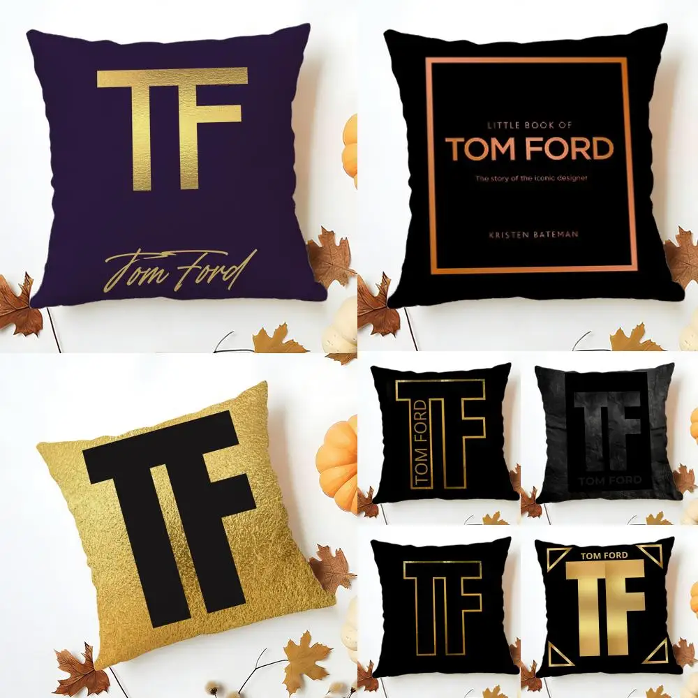 Luxuriöser T-Tom F-Ford Kissenbezug, waschbarer Leinen-Kissenbezug, weich, für Sofa, Bett, gemütliche Heimdekoration