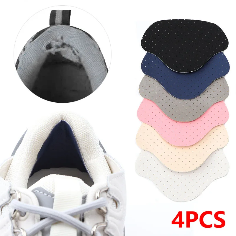 4PCS Sports Shoes Patches Breathable Shoe Pads Patch Sneakers Heel Protector Adhesive Patch Repair Shoes Heel Foot Care Products