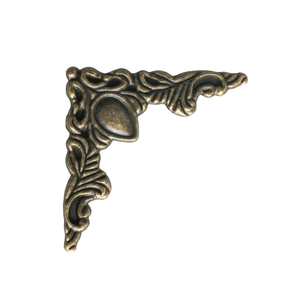 Bronze Decorative Protective Sticker For Book Corner Protection Box Book Scrapbook Metal Photo Album